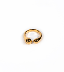 Кольцо  asymmetric gold