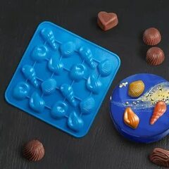 Форма для льда и шоколада, 15 ячеек, 22х10,5х1 см 