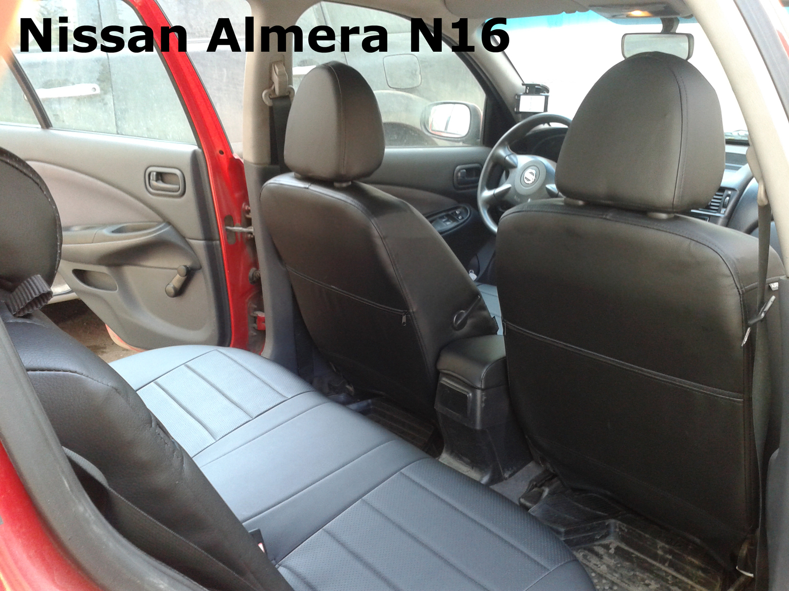 Nissan Almera n16 2006 салон