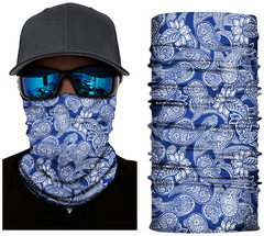 Бандана-труба Skully Tube s357 (paisley blue) - 2