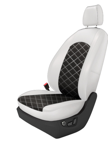 Авточехлы правый руль на 3 ряда (на заказ)