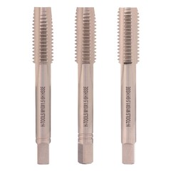 Метчик М10х1,5 (Комплект 3шт) DIN352 HSSE 6h 70мм a=5,5 H-Tools 235801-A2-0100