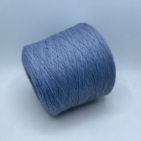 Zegna Baruffa (пр.Италия),art-Cashwool 300м(смотка в 6 нитей)/100гр. 100%меринос, цвет-Серо-голубой меланж арт.25478