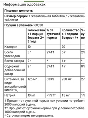 Swanson, Витамин C для детей, апельсин, 60 жевательных таблеток