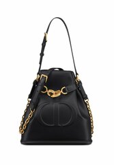 Сумка Dior C'est Dior, модель среднего формата черный