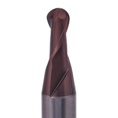 Фреза радиусная ц/х R2x4,0x50/8мм 2z P20 TiALN 55HRC d06 H-Tools 19969-040