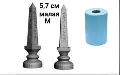 Силиконовый молд Шахматная фигура № 6 Ладья Египет ( малая )