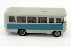 Kuban-G1A1-02 bus gray-blue Kompanion 1:43