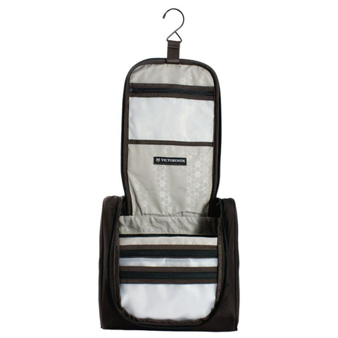 Несессер Victorinox, черный, 27x9x27 см, 6 л