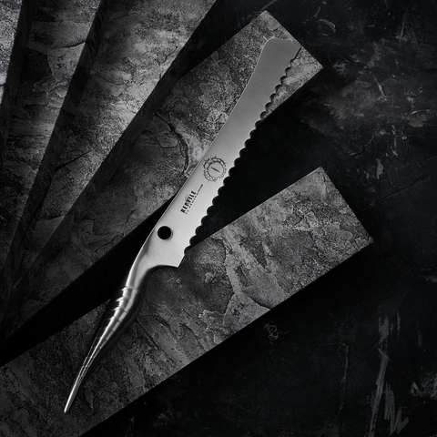 Нож кухонный для хлеба 23.5см Samura Reptile SRP-0055/K