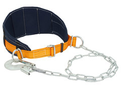 Удерживающая система УС 1 Г ук  с уширенным кушаком и стропом из цепи (х15)