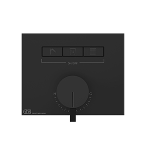 Gessi Hi-Fi Встраиваемая часть для смесителя однорычажного, с кнопками, 1/2&quot; соединение., цвет: хром 63055#031