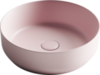 Умывальник чаша накладная круглая (Розовый Матовый) Element 390*390*120мм Ceramica Nova CN6022MP