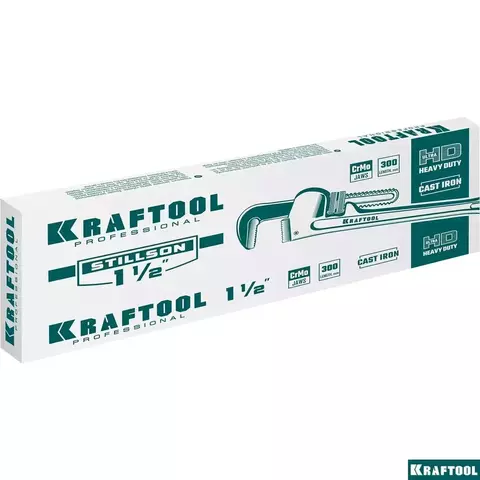 KRAFTOOL STILLSON, 1.5?, 300 мм, Трубный разводной ключ (2727-30)