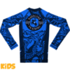 Детский рашгард Hardcore Training Heraldry Blue LS