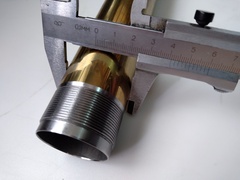 Перо вилки для Yamaha R6 2008-2015 г.в., золотой