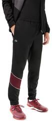 Теннисный костюм Lacoste Stretch Fabric Tennis Sweatsuit - black/orange/bordeaux