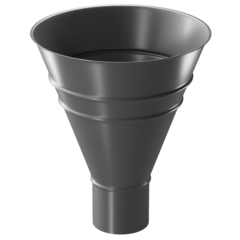 Воронка водосборная Stal Premium, графит
