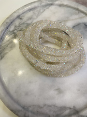 Кристальный шнур, Crystal AB - 7 мм.