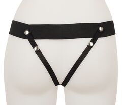 Полый страпон с вибрацией Vibrating Strap-On Sleeve - 17,5 см. - 