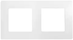 Etika Рамка 2 белая  672502