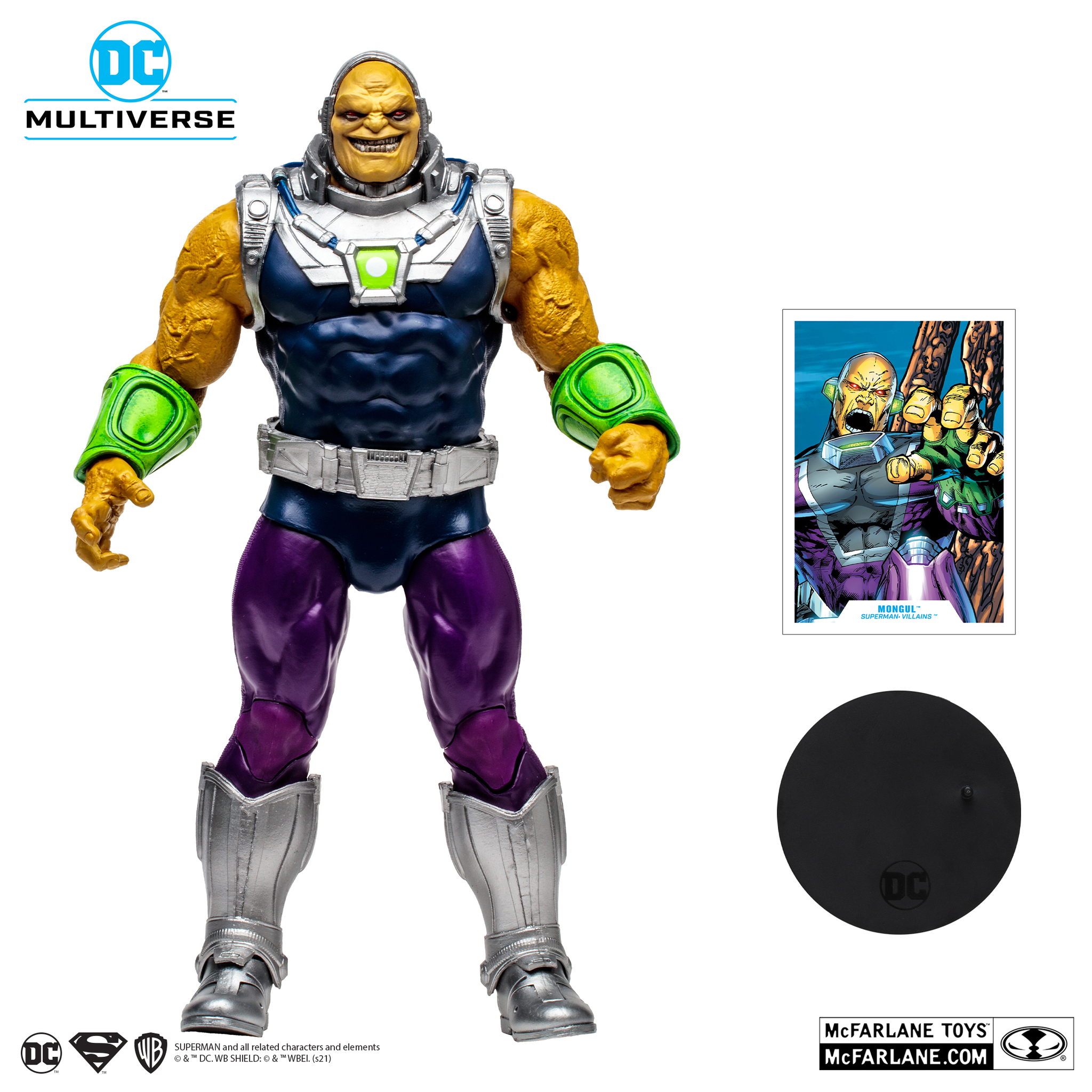 Монгул фигурка: купить игрушку DC Multiverse Mongul в интернет магазине  Toyszone.ru