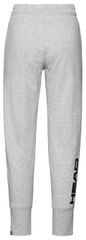 Детские теннисные брюки Head Club Byron Pants JR - grey melange/black