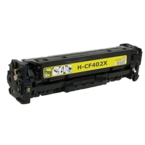 Картридж лазерный цветной OEM 201X CF402X желтый (yellow), до 2300 стр. - купить в компании MAKtorg
