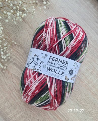 Ferner Wolle Mally Socks Weihnachts 23.12.22