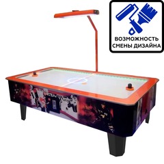 Детский аэрохоккей (180х110х75 см) с лампой над полем
