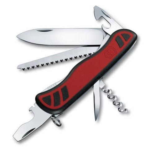 Нож складной Victorinox Forester Grip, 111 mm Red & Black (0.8361.C)