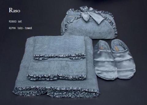 Полотенце 100х150 Luna di Giorno RASO 2799 ferro 863