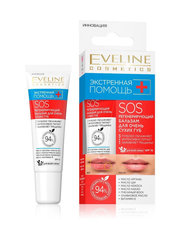 EVELINE Бальзам для очень сухих губ 3в1 регенерирующий SOS 10мл
