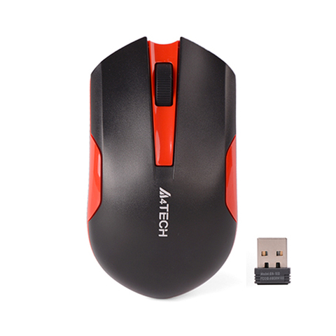 Компьютерная мышь A4Tech G3-200N Wireless Black+Red