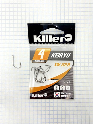 Крючок KILLER KEIRYU № 4 продажа от 10 шт.