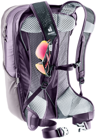 Картинка рюкзак велосипедный Deuter Race Air 14+3 Lavender-Purple - 7