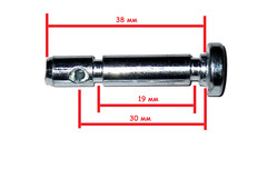 Болт срезной d6*34 со шплинтом снегоуборщика Carver STG-6556 в интернет-магазине ЯрТехника