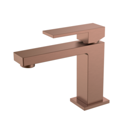 Boheme Qubic 471-BRB Смеситель для раковины, цвет: брашированная бронза фото