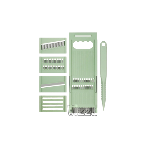 VETTA Терка многофункциональная со сменными лезвиями 25х8,5х2см, нерж.сталь, полипропилен, 7 пр /Гал