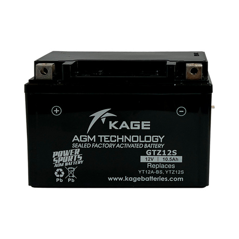 KAGE Аккумулятор GTZ12S аналоги YT12A-BS YTZ12S