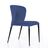 Стул Albert (Альберт), бархат синий 29