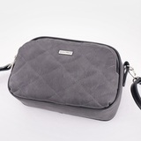 Сумка Саломея 226 македония серый + черный