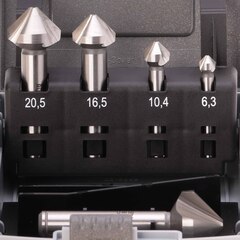 Набор зенковок 90° 6,3-25мм DIN335C 3z HSSE-Co5 5шт Ruko 102154ERO
