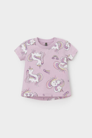 фуфайка  для девочки  КР 302686/ледяная орхидея,единороги к537