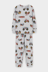 пижама  для мальчика  К 1552/речной перламутр,машины