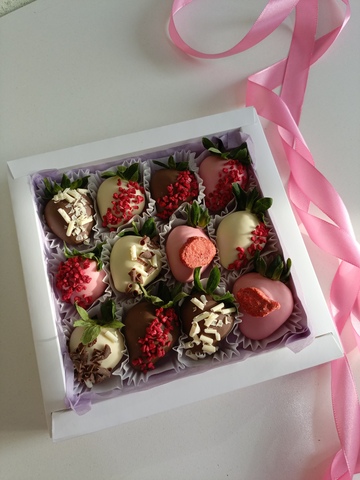 Клубника в шоколаде 