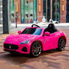 Детский электромобиль "Maserati GC-SPORT" S302, розовый