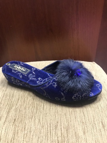 Тапочки женские INBLU (арт.RR-3L синий)