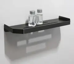 Полка прямоугольная одноэтажная Fixsen Hi-Tech графит FX-843F