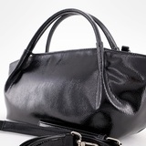 Сумка Саломея 362 лак черный